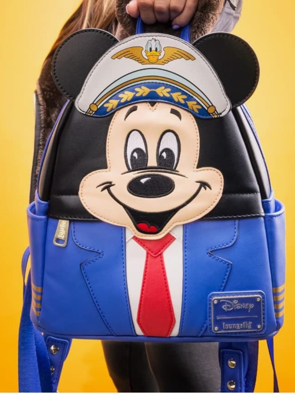 Loungefly Disney Mickey Mouse One: Walt’s Plane-Pilot Mickey Mouse Backpack